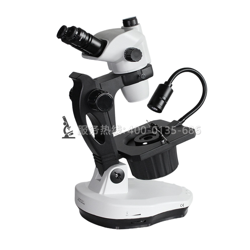 ZBX650L三目連續(xù)變倍寶石顯微鏡帶LED頂燈